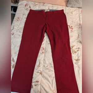 Original Penguin Men's Deep Red Chinos